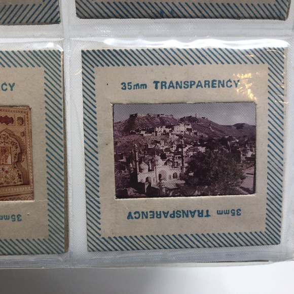 Vintage 35 mm Slides Colour of Amer, Rashasthan, India Lot of 24 Retro - Picture 6 of 15